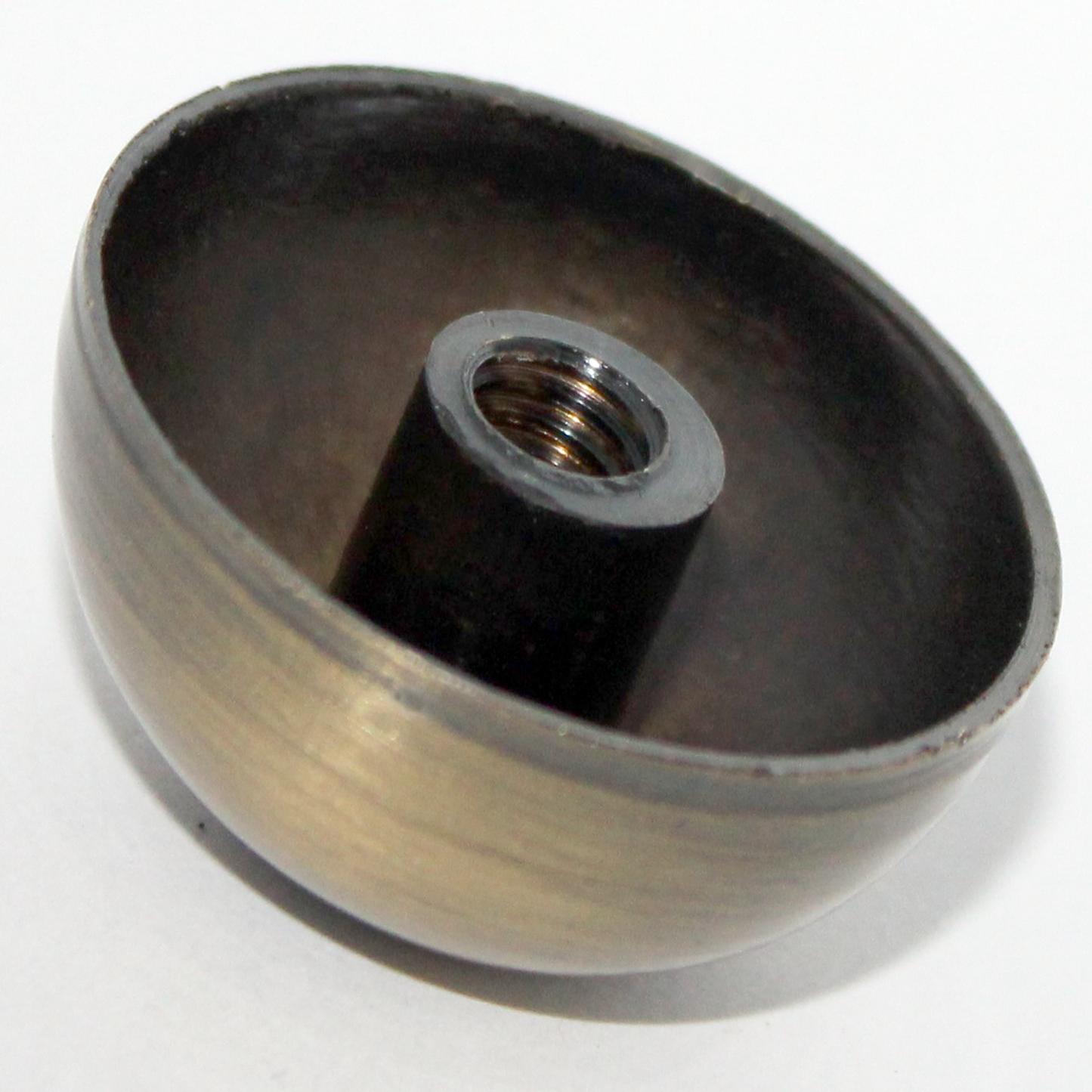 RiseOm Half Round Dome Cap made of brass 30mm diameter