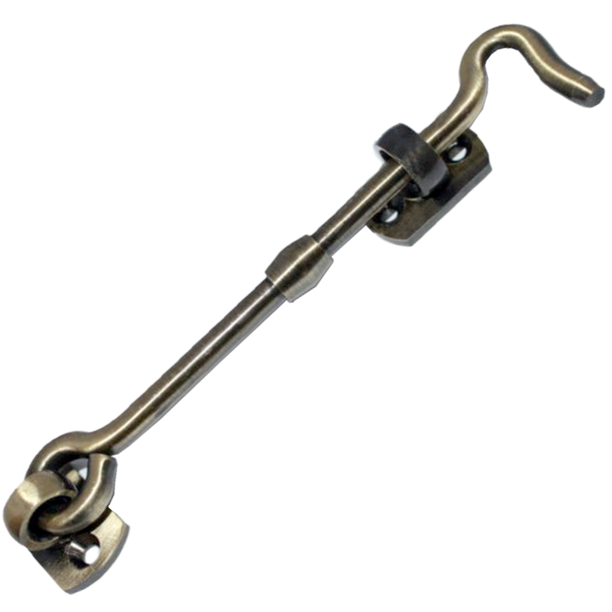 RiseOm Brass Gate Hook/Window Hook (Square-Oval Eye) used in windows