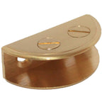 RiseOm Brass D Bracket/D Clamp Bracket for Glass