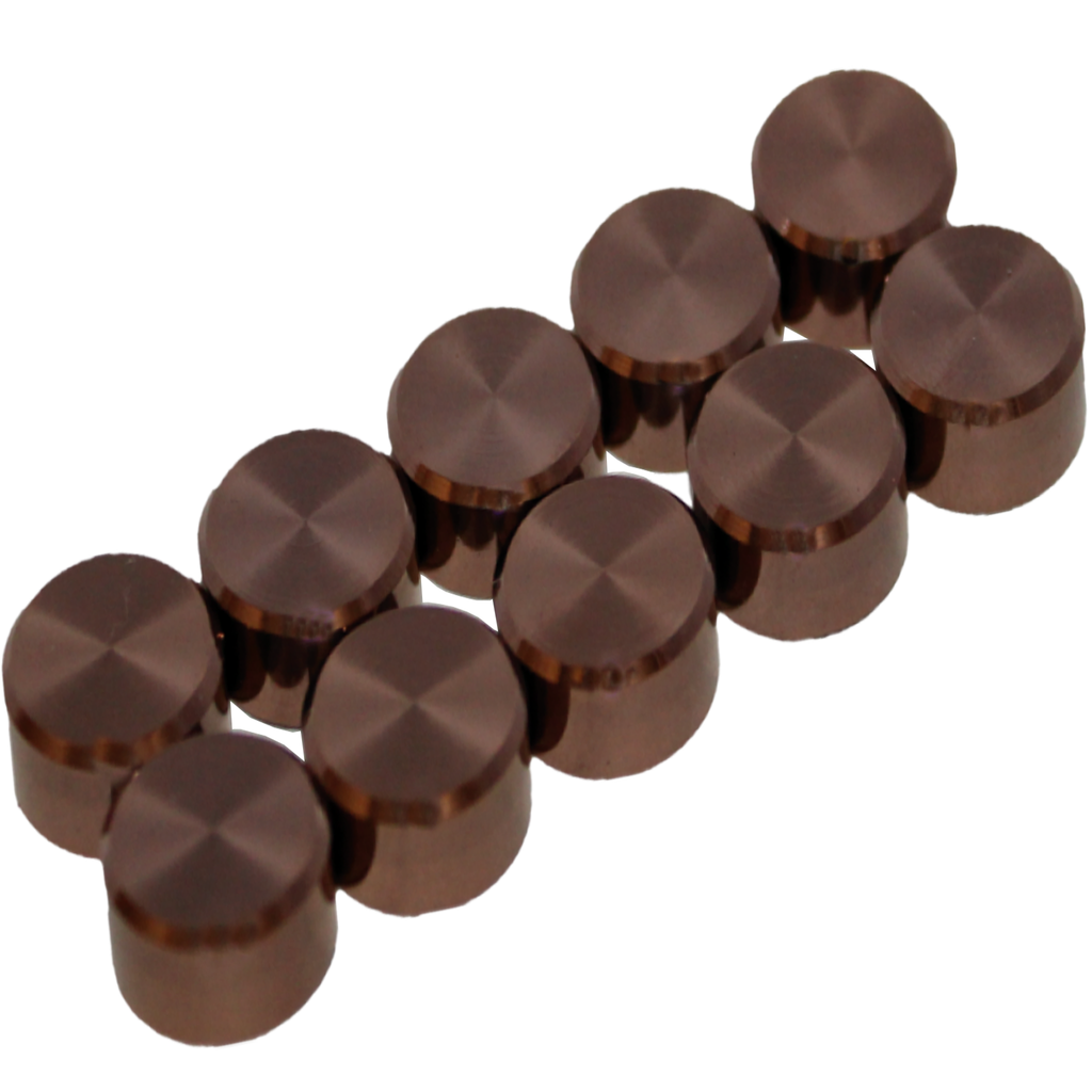 RiseOm Mirror Cap/Screws Cap Cover/Nails Decorative Cover Made of Brass-Glass Hardware-RiseOm Hardware-Rise Enterprise