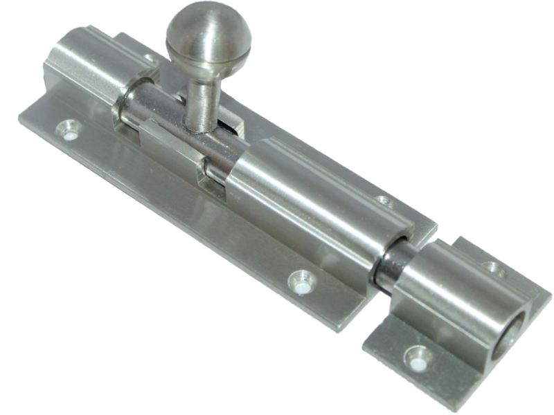 RiseOm Tower Bolt / Door Bolt/ Sliding Latch Lock/ 12 mm rod made of Aluminium