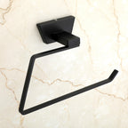 RiseOm Napkin Holder Rod for Wash Basin,Towel Hanger for Bathroom, Made of Stainless Steel