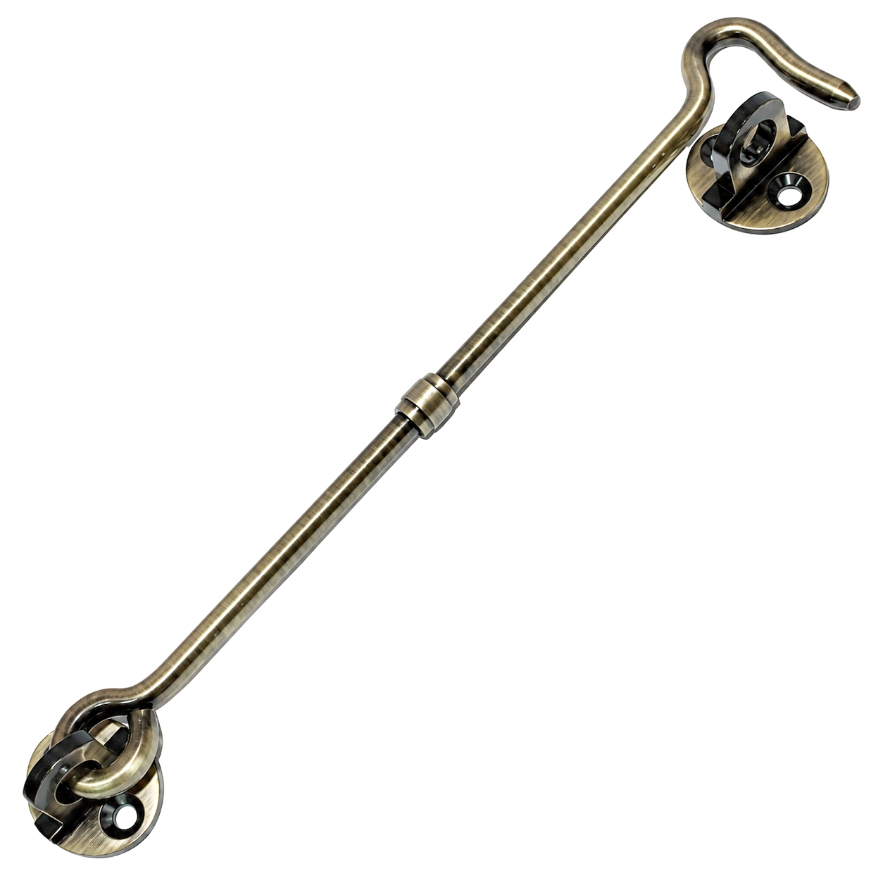RiseOm Brass Gate Hook, Window Hook (Oval Eye) used in window doors