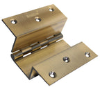 RiseOm W Hinges with Smooth Movement Made of Brass-Door Furniture-RiseOm Hardware-RISEOM