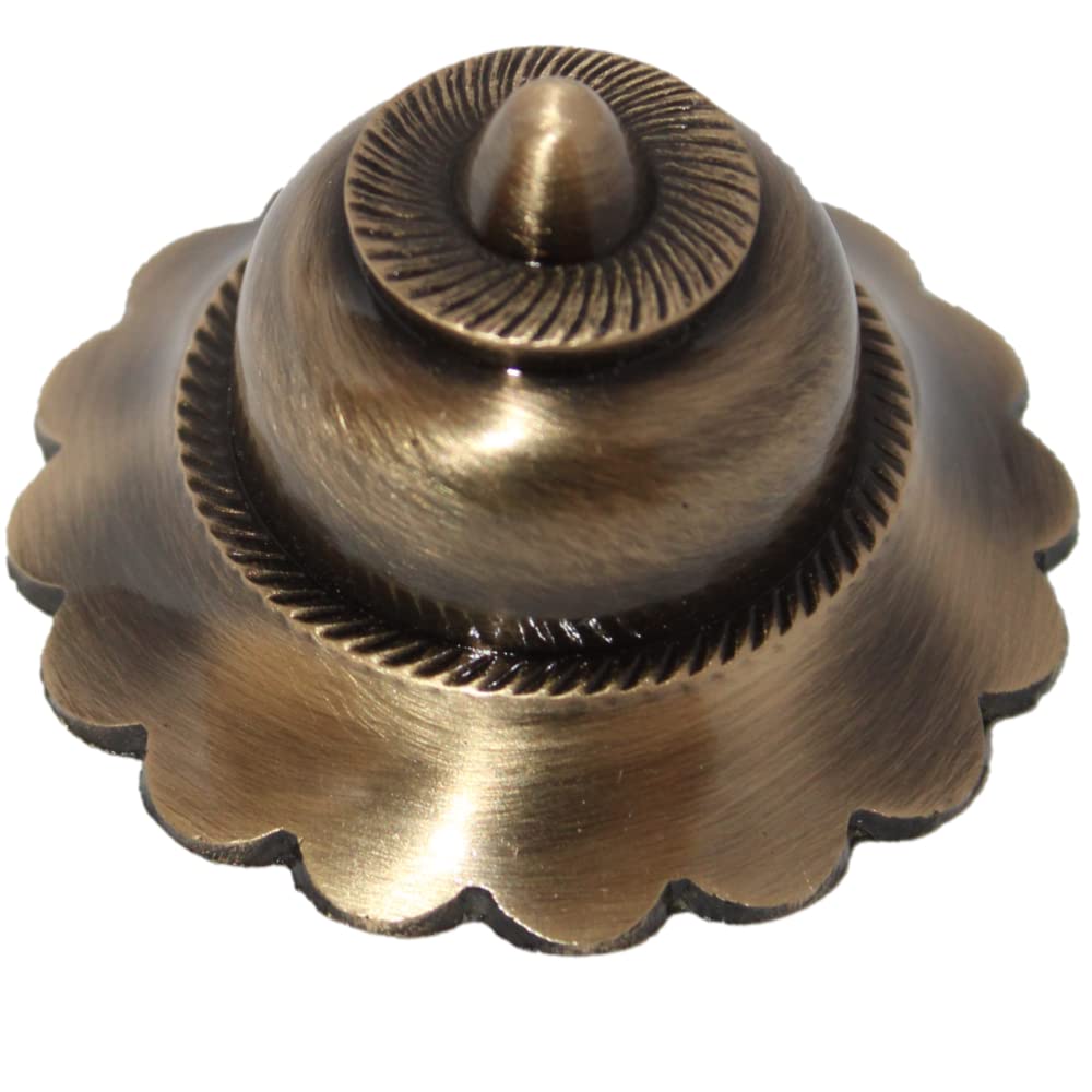 RiseOm Door Dome, Doom for Doors Decoration and Pooja Room Made of Brass