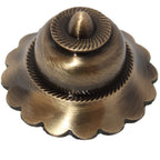 RiseOm Door Dome, Doom for Doors Decoration and Pooja Room Made of Brass