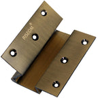 RiseOm W Hinges with Smooth Movement Made of Brass-Door Furniture-RiseOm Hardware-RISEOM