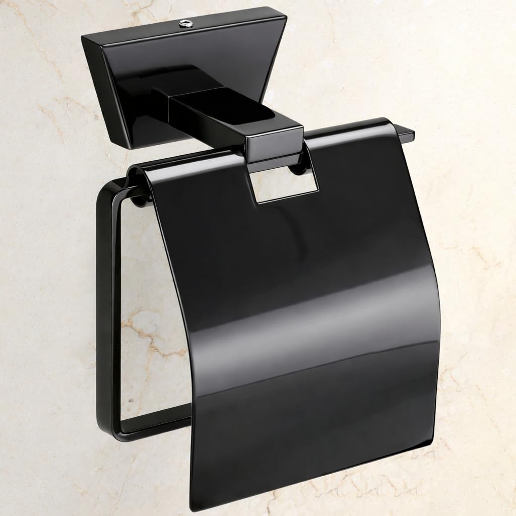 RISEOM Tissue Paper Roll Holder for Bathroom, Toilet Tissue Roll Holder for Bathroom Made of Stainless Steel
