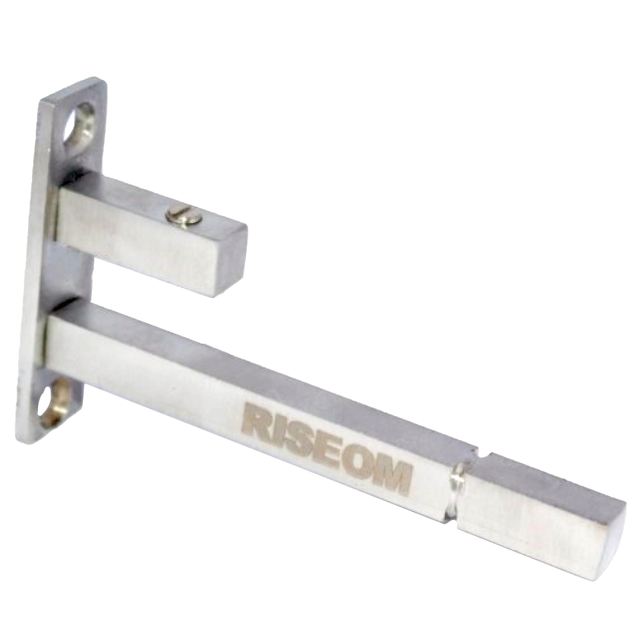 RiseOm F Type Shelf Bracket (Adjustable heavy) /Shelf Supports 5 to 12 mm of Glass Thickness