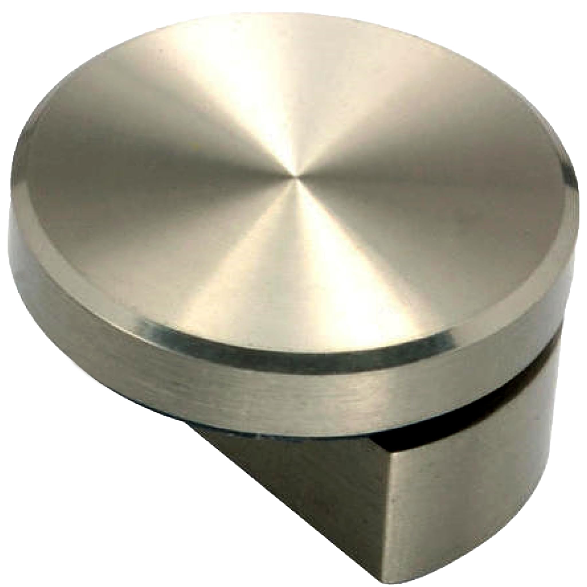 RISEOM 6mm Half Round Mirror Bracket Silver Pack of 60--RiseOm Hardware-RISEOM