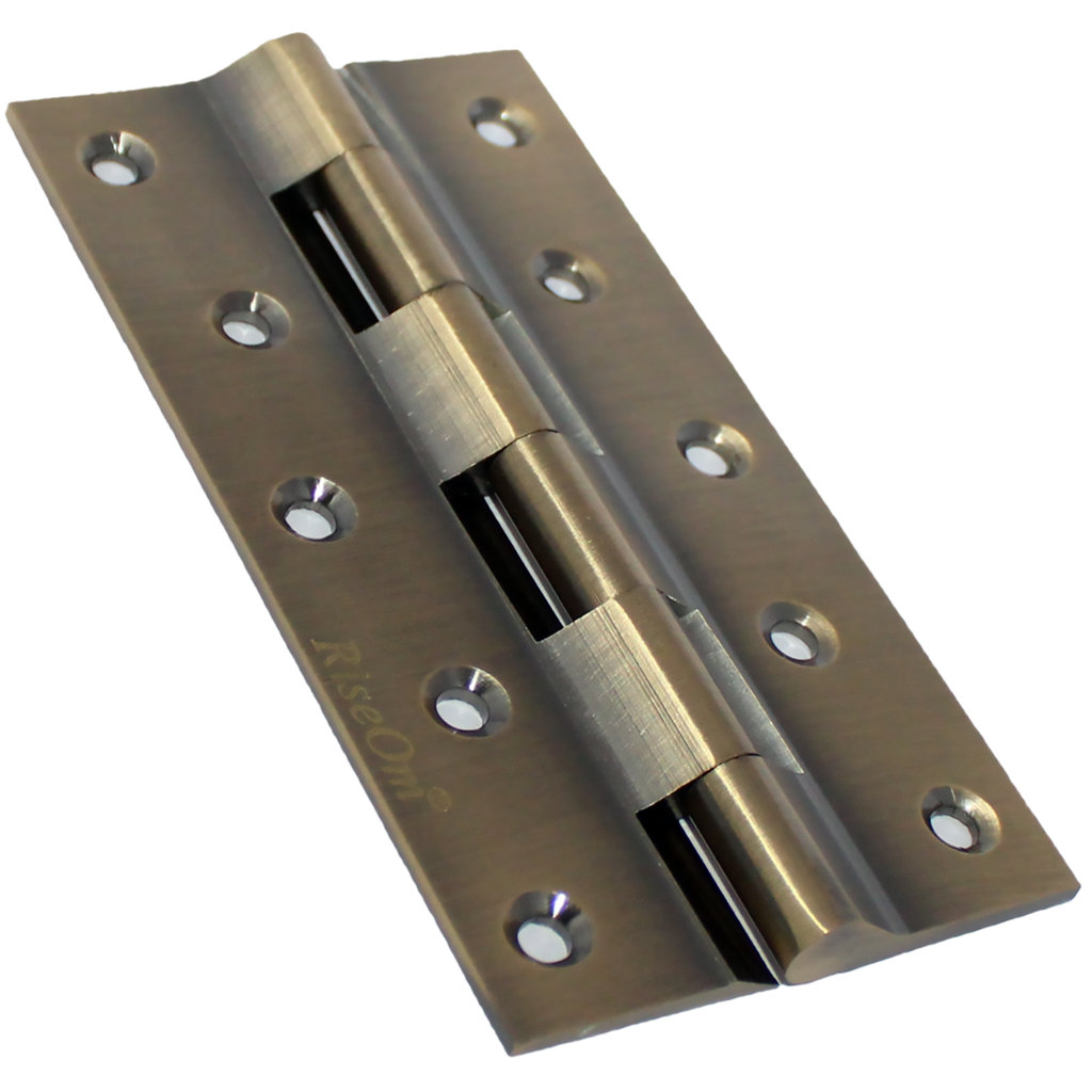 राइज़ओम रेलवे टिका पीतल से बना है, आकार इंच में