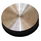 RiseOm Steel Round Mirror Cap Silver