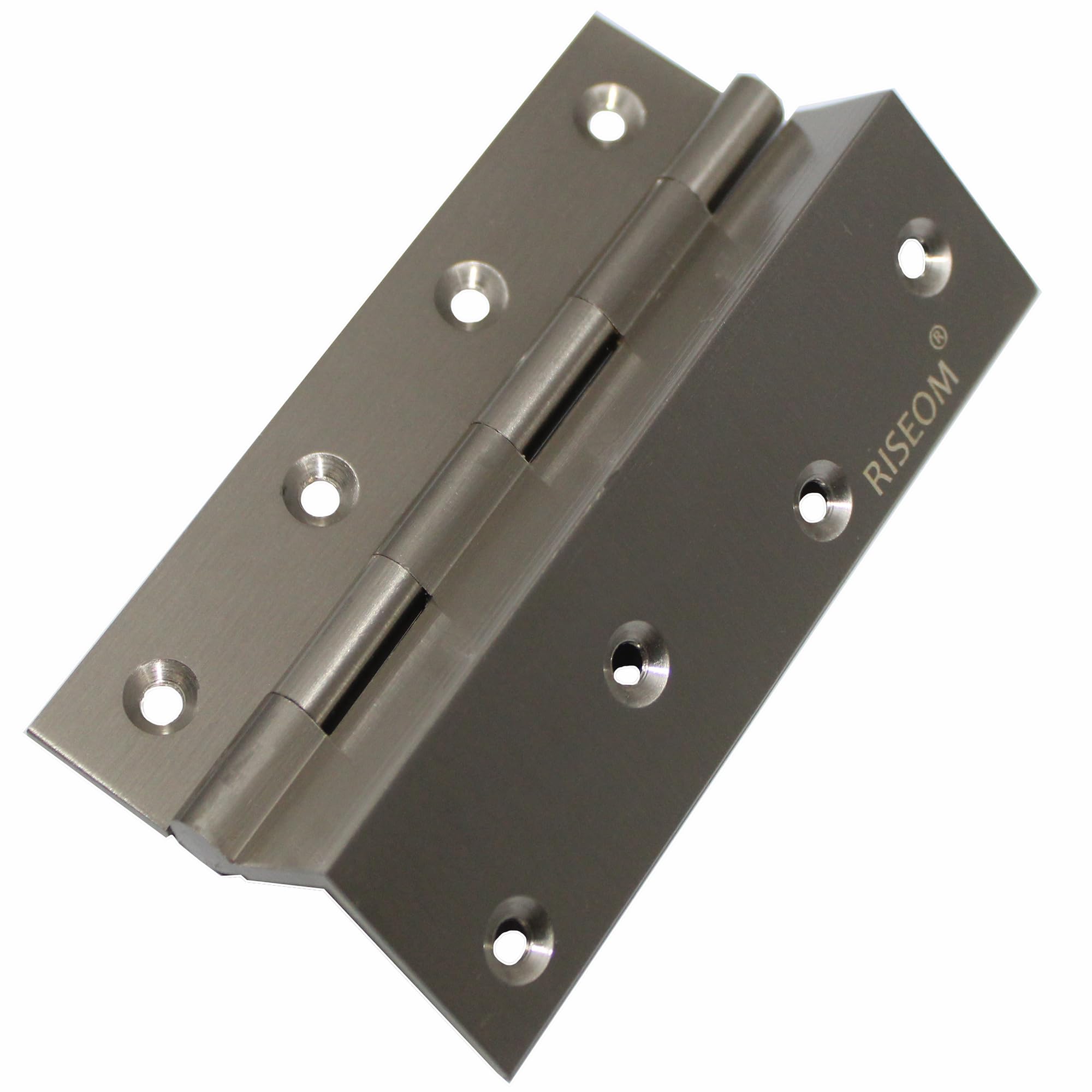 RiseOm Premium Brass Z Hinges for Cabinet Doors Heavy Duty, Corrosion-Resistant, Durable & Stylish
