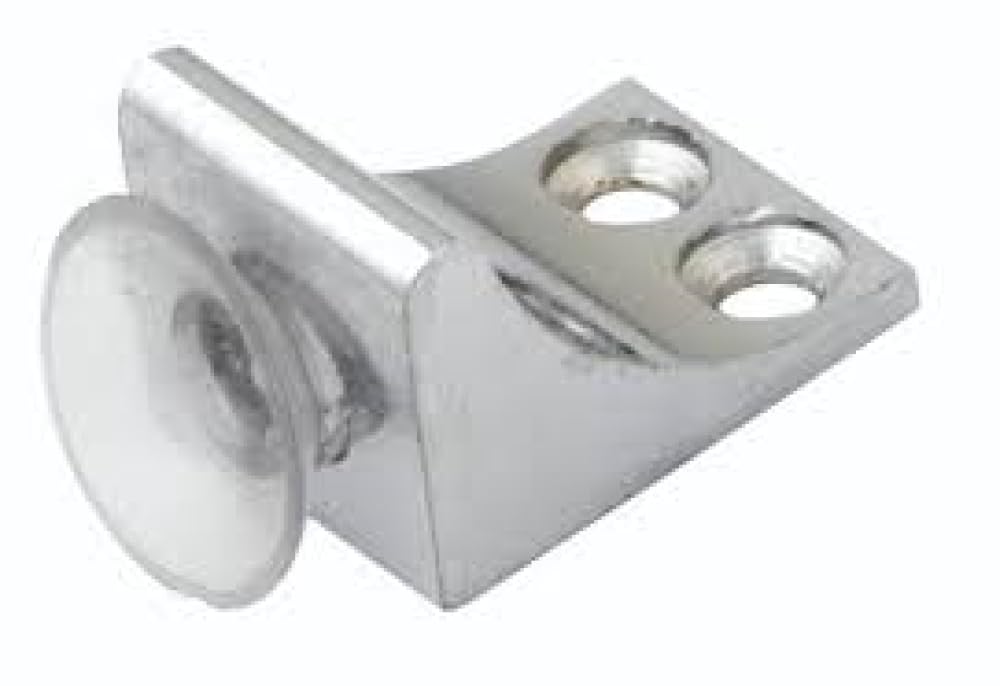 RiseOm Brass Shelf Support L-Shaped Clips for Kitchen & Bookcase Shelf Cabinet Closet L Shelf Button
