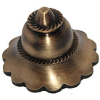 RiseOm Door Dome,Doom for Doors Decoration and Pooja Room Made of Brass