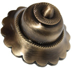 RiseOm Door Dome,Doom for Doors Decoration and Pooja Room Made of Brass