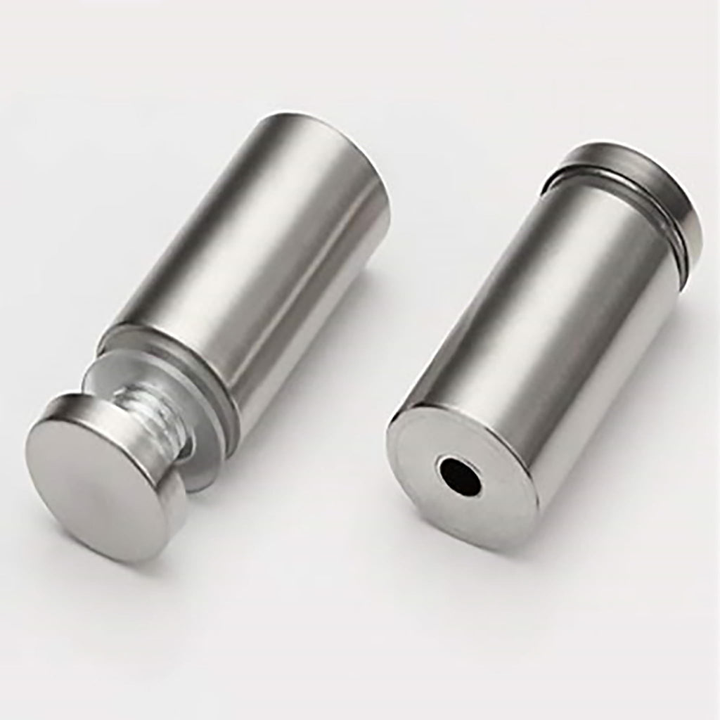 RiseOm Spacer, Standoffs for Wall mounting Glass Made of Steel
