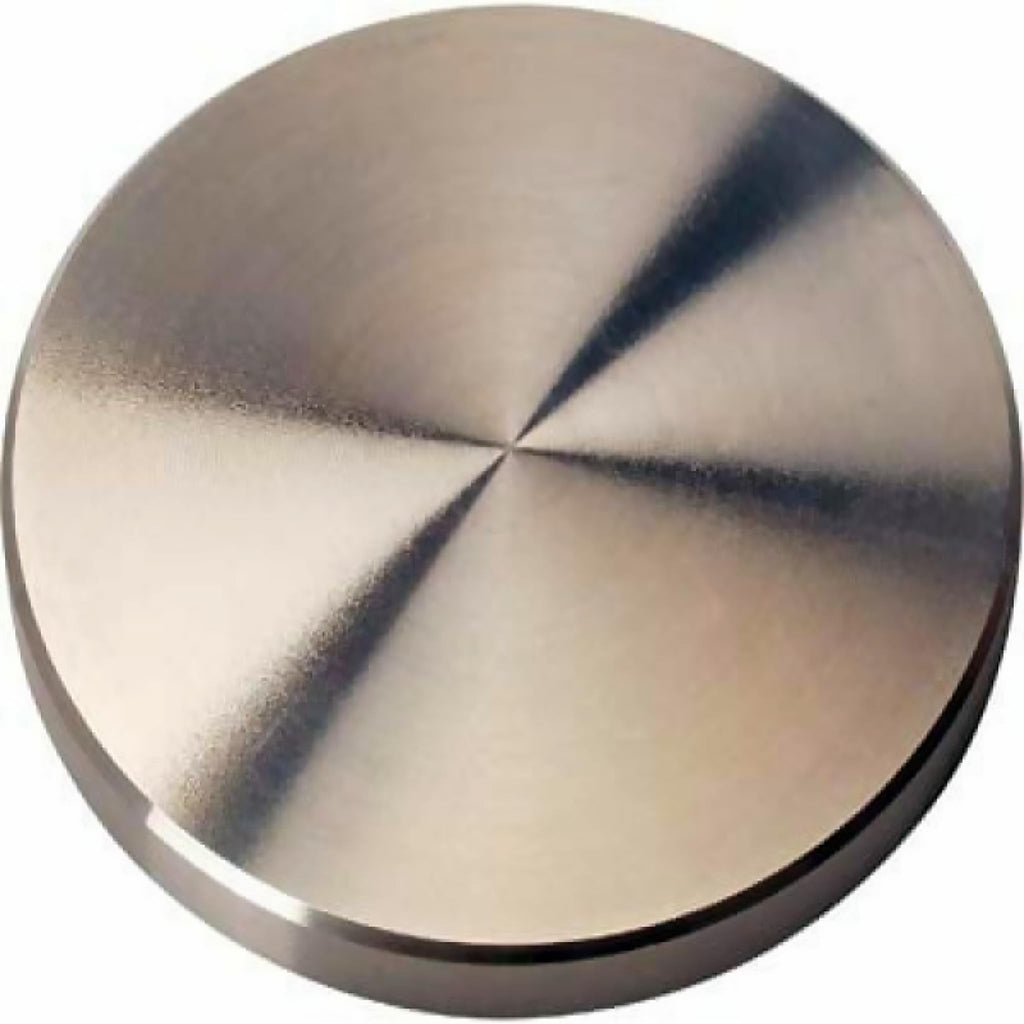 RiseOm Steel Round Mirror Cap Silver