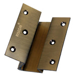 RiseOm W Hinges with Smooth Movement Made of Brass-Door Furniture-RiseOm Hardware-RISEOM