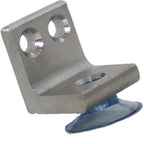 RiseOm Steel Cabinet and Shelving Support Brackets, 5mm Thick, Easy Install
