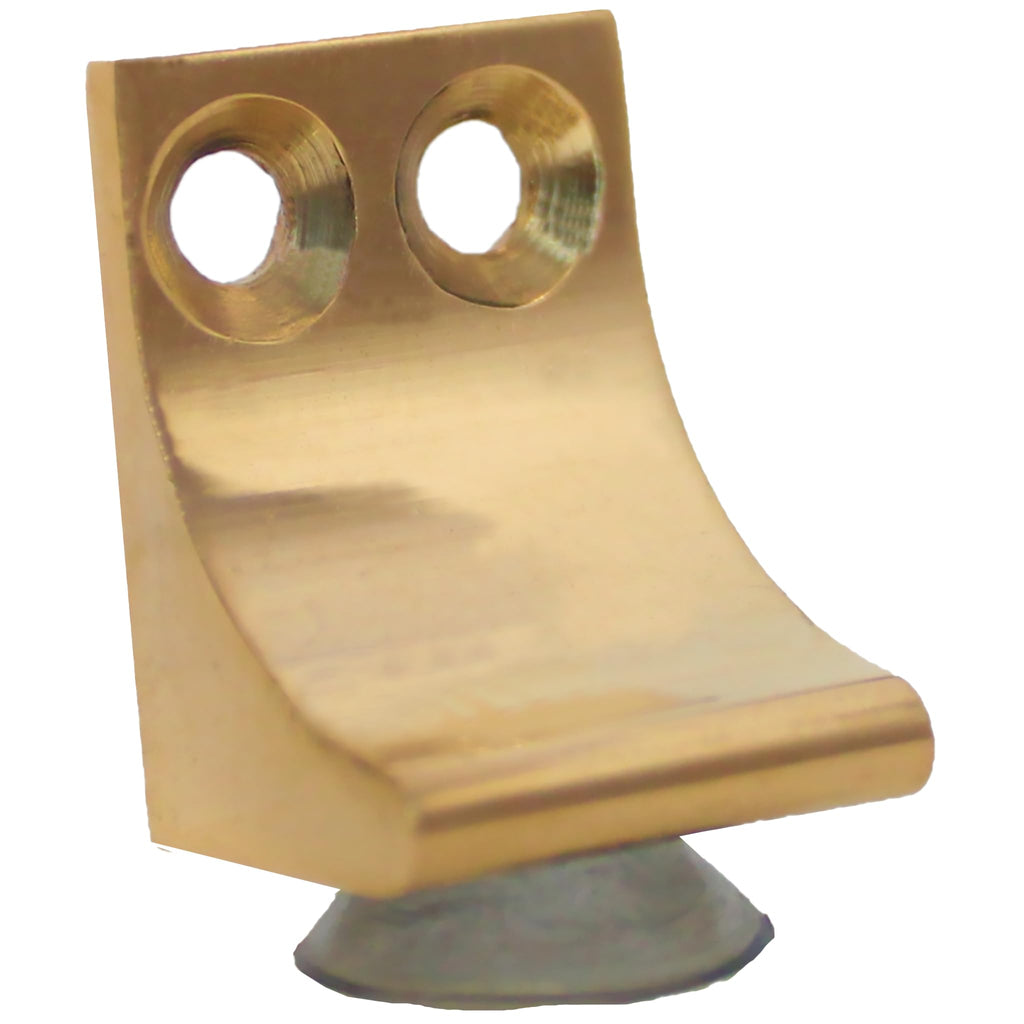 RiseOm Brass Shelf Support L-Shaped Clips for Kitchen & Bookcase Shelf Cabinet Closet L Shelf Button