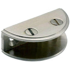 RiseOm Brass D Bracket/D Clamp Bracket for Glass