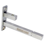 RiseOm Steel Heavy Fix Size F Bracket/Glass Shelf Support / 9.5 mm Rod Thickness