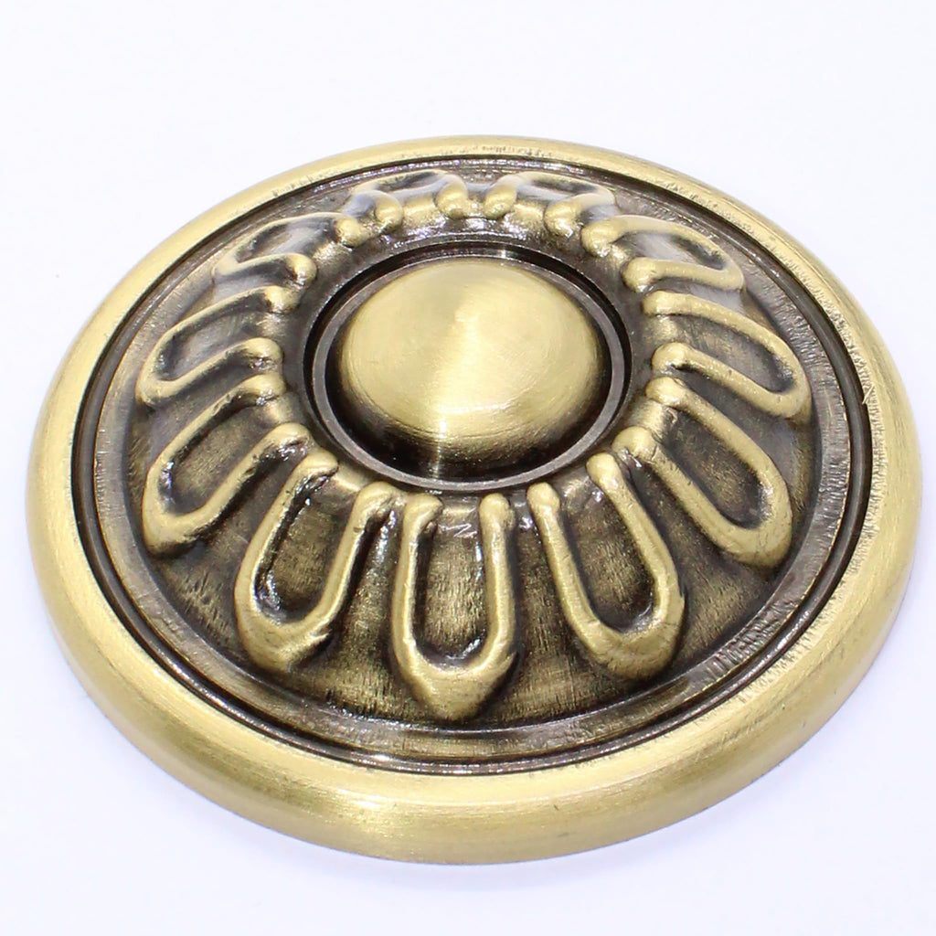 RiseOm Door Dome,Doom for Doors Decoration and Pooja Room Sunflower Dome Made of Brass