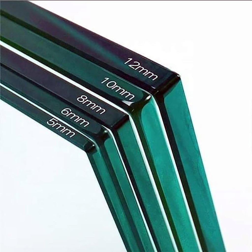 RiseOm Steel Heavy Fix Size F Bracket/Glass Shelf Support / 9.5 mm Rod Thickness