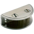 RiseOm D Bracket/D Clamp Bracket for Glass Made Of Brass