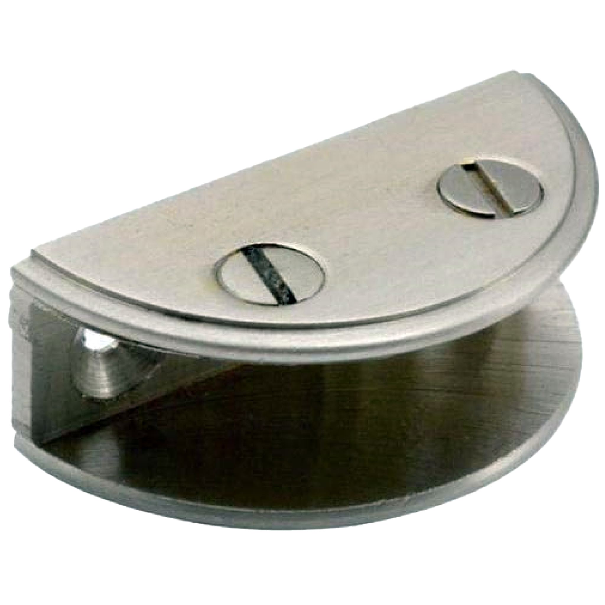 RiseOm D Bracket/D Clamp Bracket for Glass Made Of Brass
