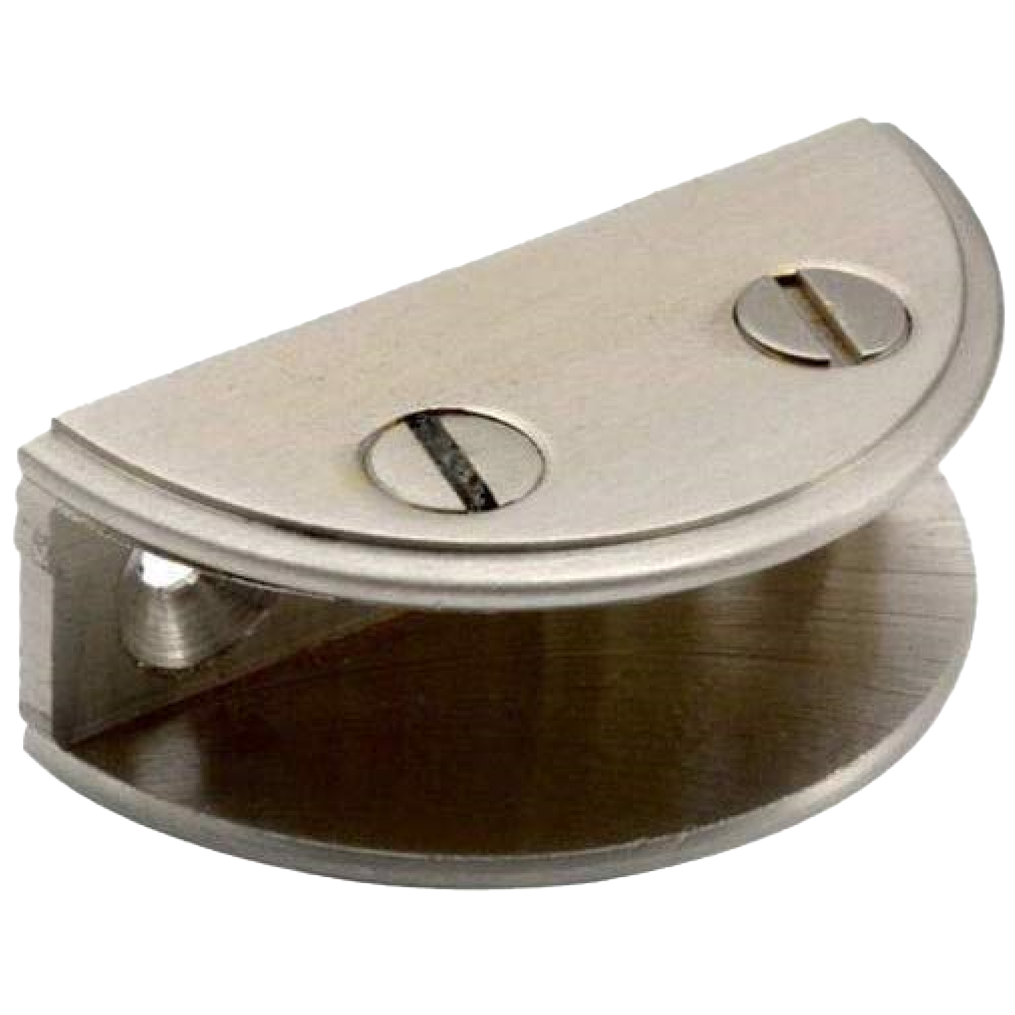 RiseOm D Bracket/D Clamp Bracket for Glass Made Of Brass