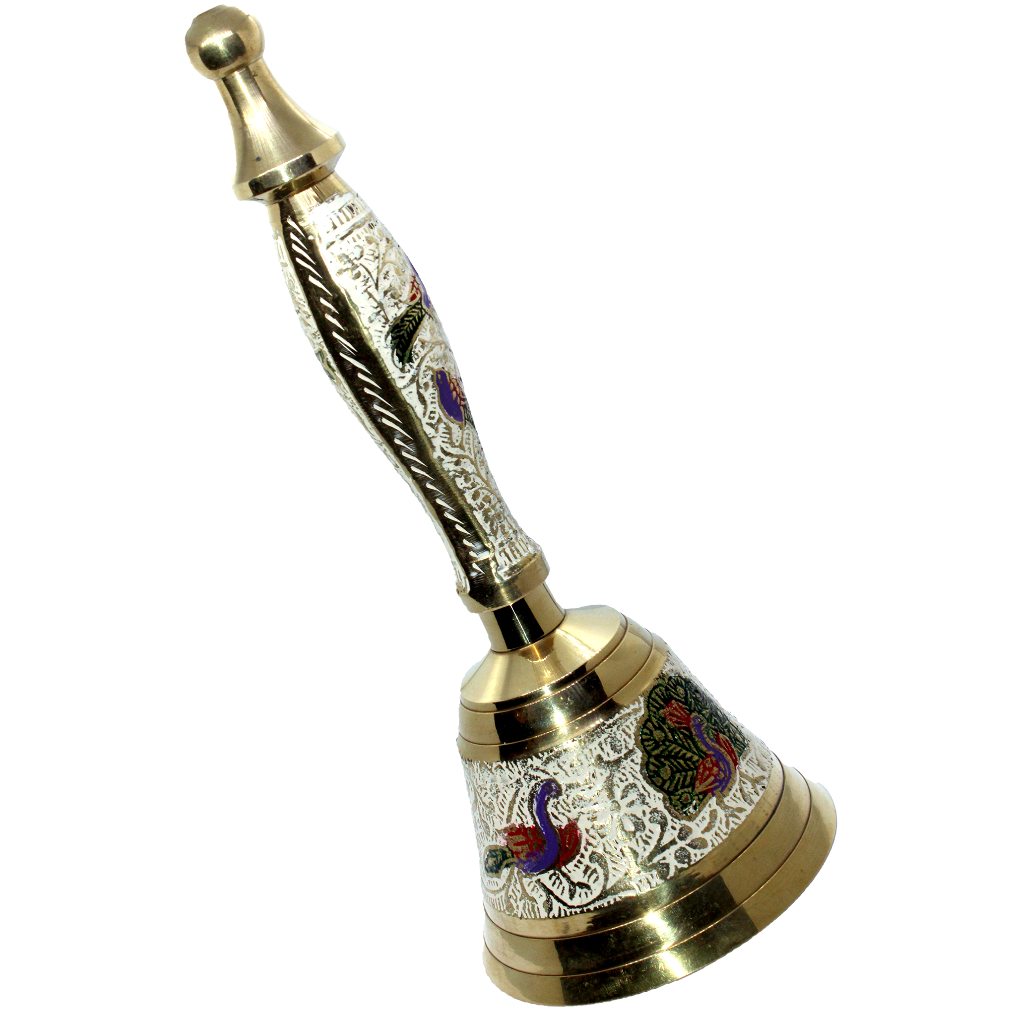 Brass Pooja Bell for Home, Prayer Bell, Pooja Mandir Bell, Pooja Hand Bell