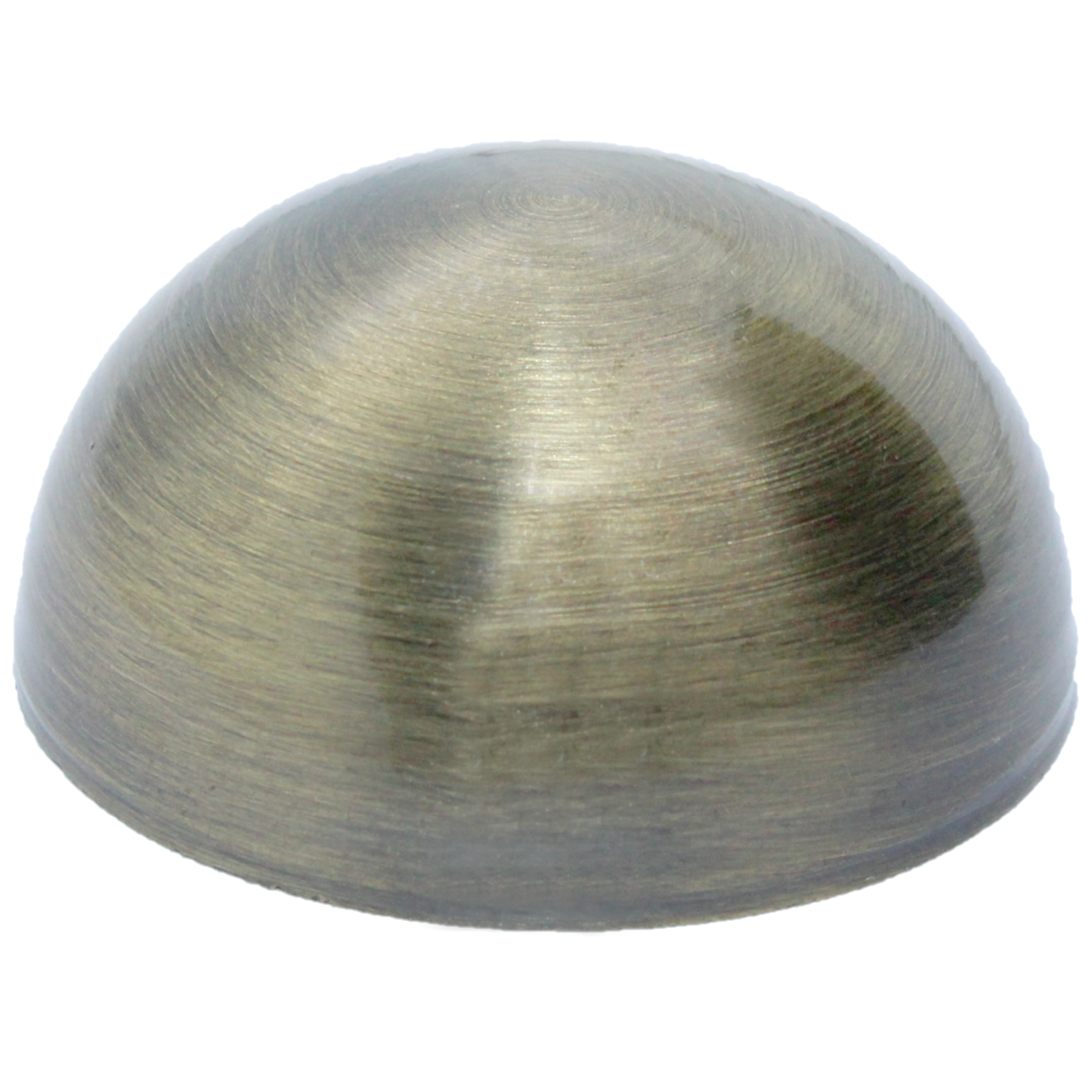 RiseOm Half Round Dome Cap made of brass 30mm diameter
