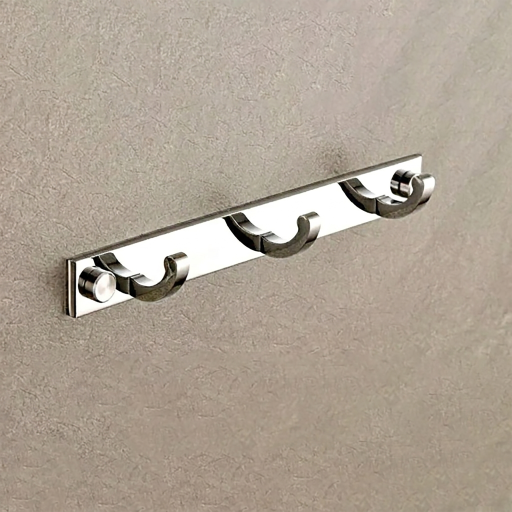 RiseOm Wall Mounted Hanger for Clothes, Towel Hooks Made of Brass