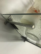 RiseOm F Type Shelf Bracket (Adjustable heavy) /Shelf Supports 5 to 12 mm of Glass Thickness - RiseOm Hardware