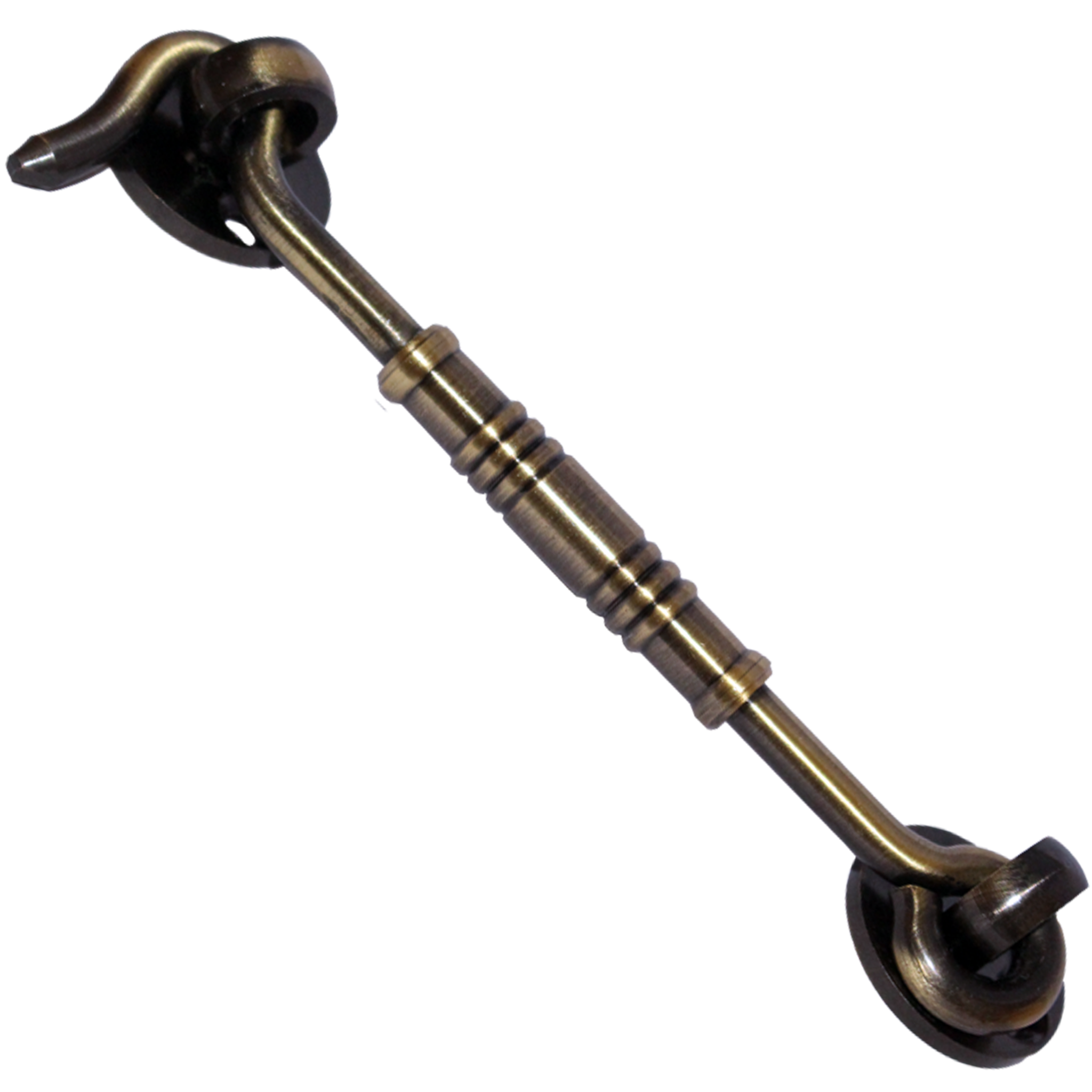 RiseOm Brass Gate Hook/Window Hook for Double Doors Gates/Windows
