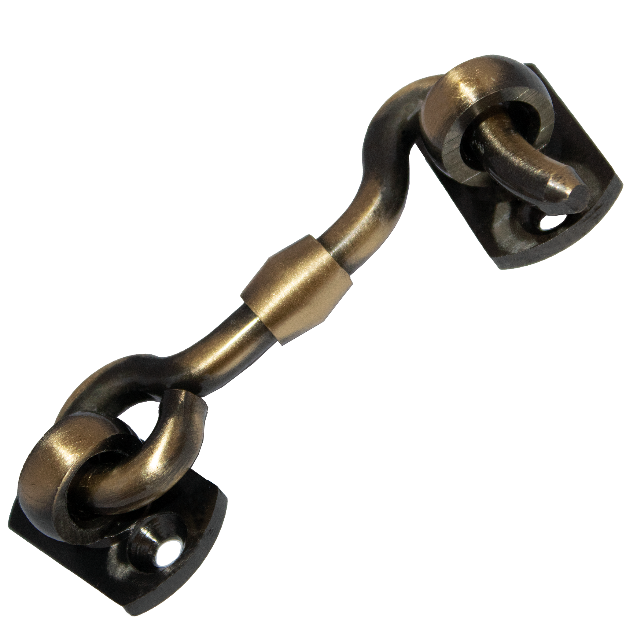 RiseOm Brass Gate Hook/Window Hook (Square-Oval Eye) used in windows
