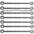 RiseOm Heavy Duty Steel Swing Hardware Fittings Set / Jhoola fitting Hardware Set made of steel