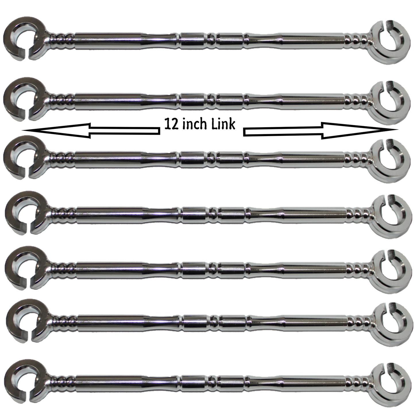 RiseOm Heavy Duty Steel Swing Hardware Fittings Set / Julla fitting Hardware Set made of steel