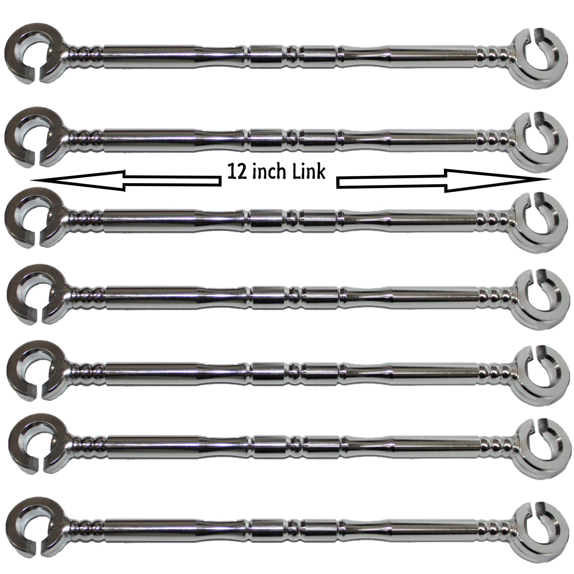 RiseOm Heavy Duty Steel Swing Hardware Fittings Set / Jhoola fitting Hardware Set made of steel