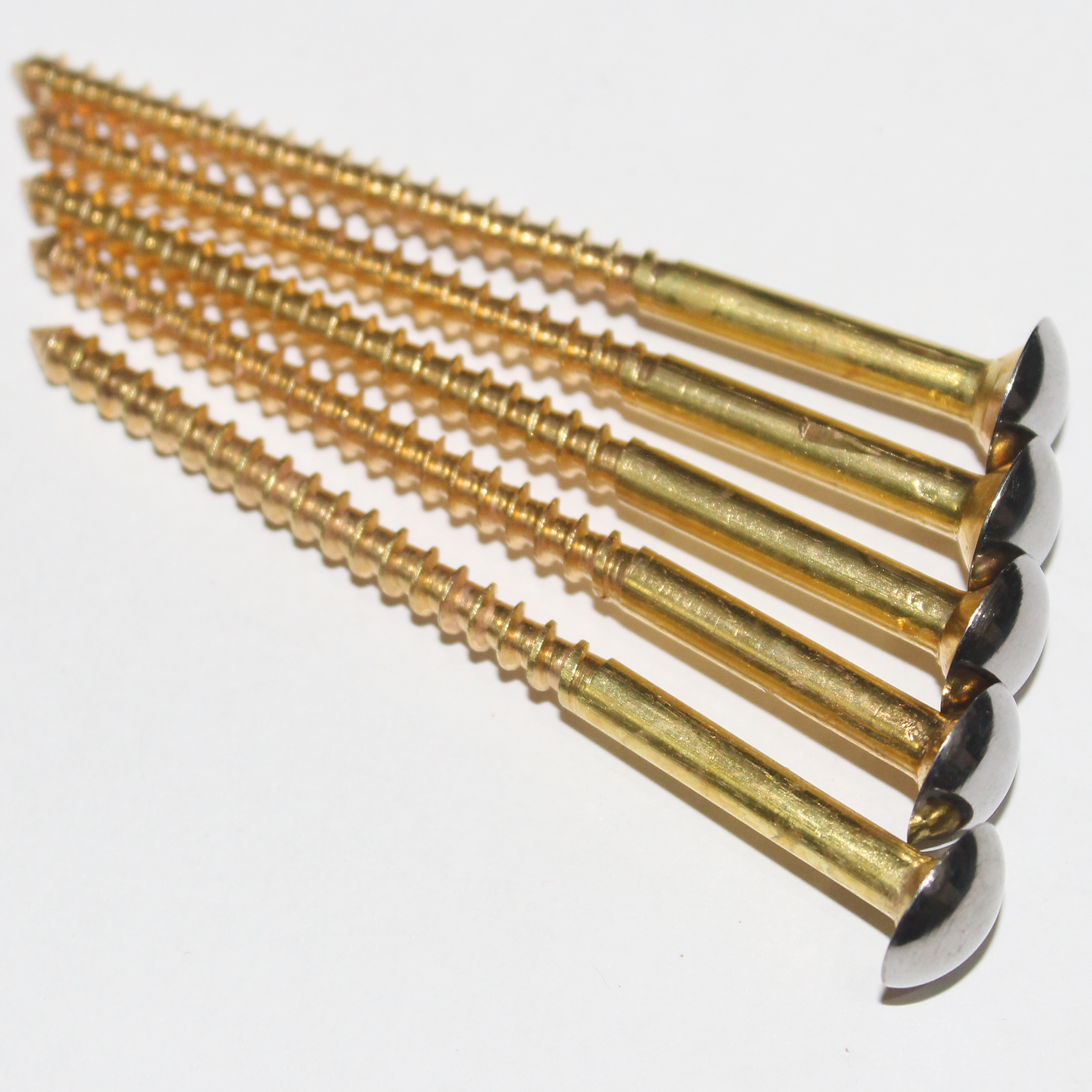 RiseOm Mirror Screw made of Brass Cap Nails/Decorative Mirror Nails