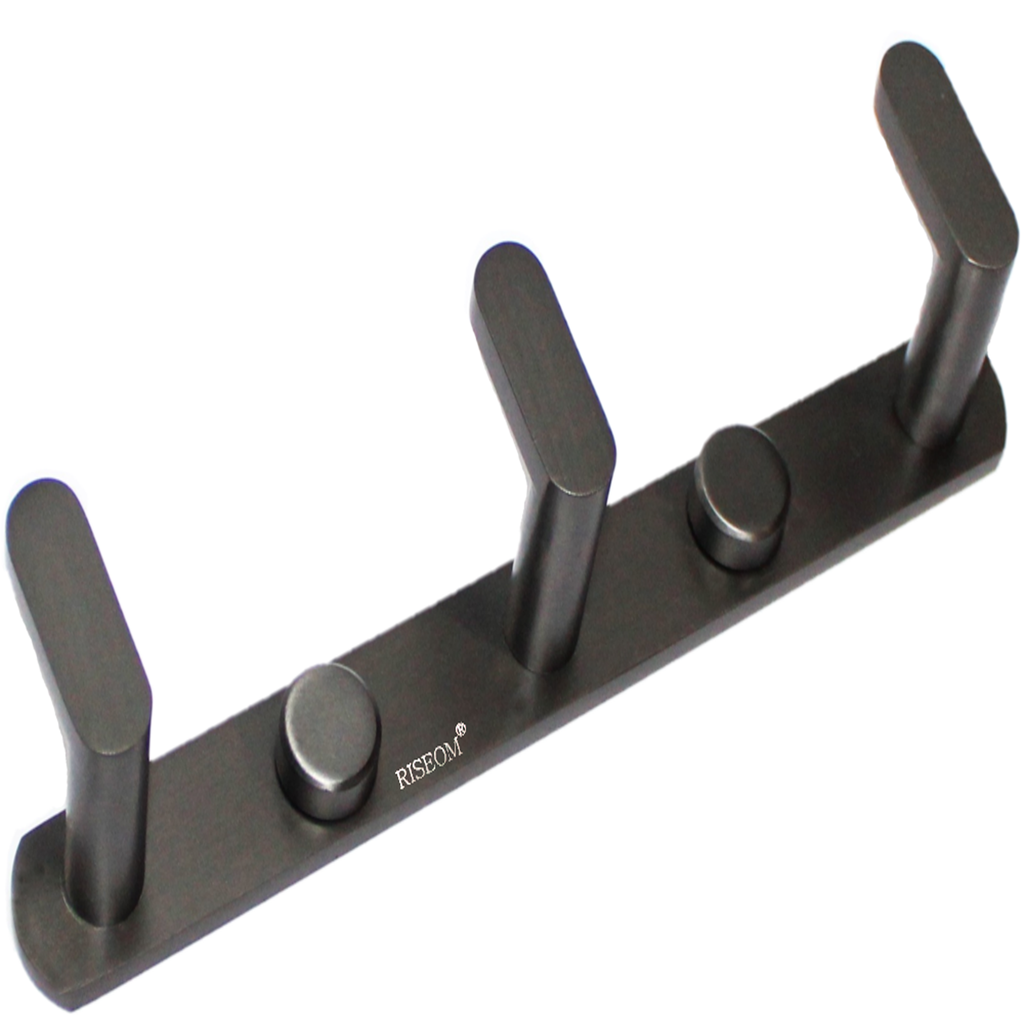 RiseOm Wall Mounted Hanger for Clothes/Towel Hooks Made of Brass