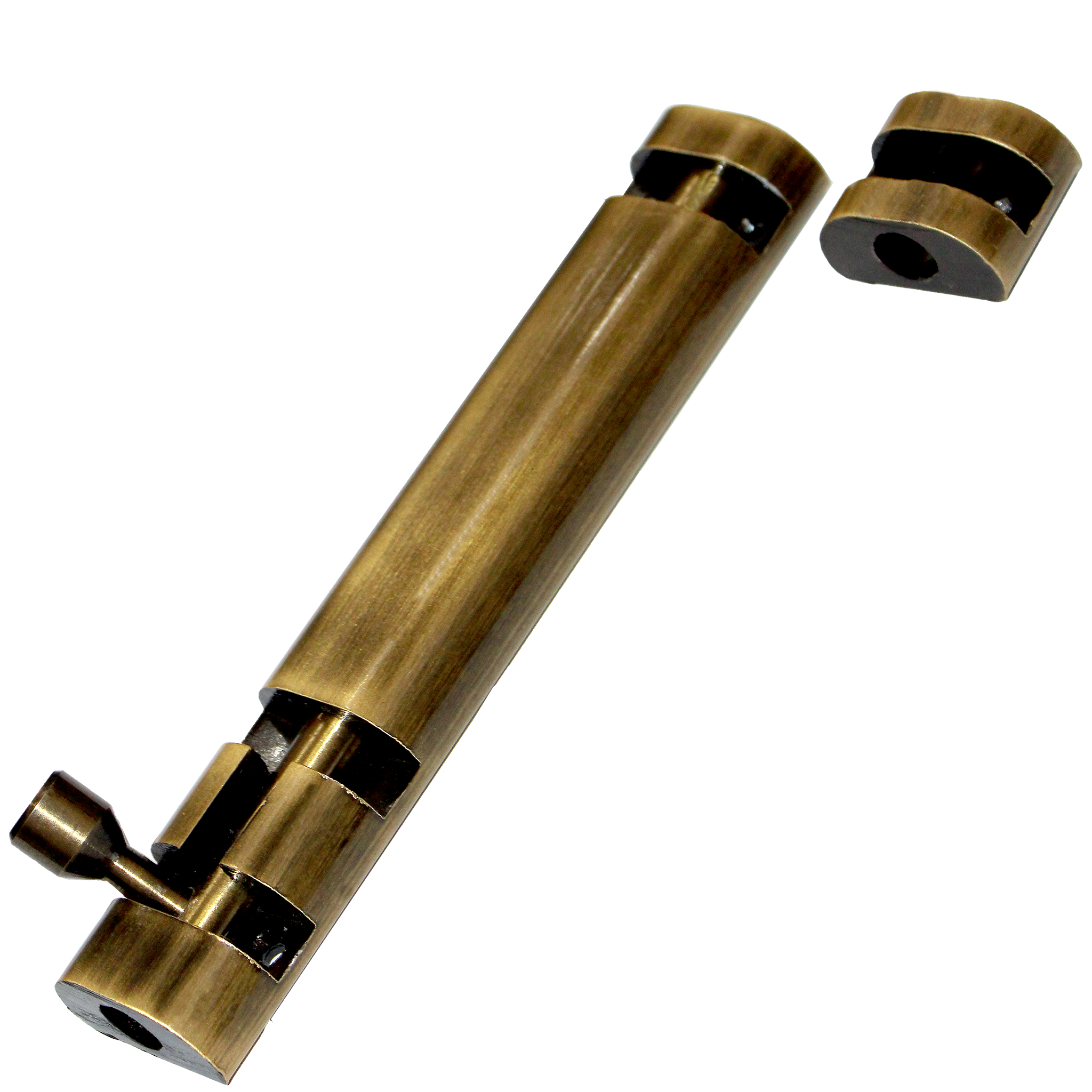 RiseOm Tower Bolt Chitkani / Sliding Latch Lock Oval Design made of Aluminum