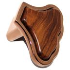 Riseom Premium Wood Inlay Cabinet Knobs & Pulls – Zinc Alloy Hardware in Matte Black, Rose Gold, and Antique Finishes – Multiple Geometric Shapes