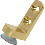 RiseOm L-Shaped Clips/Shelf Support for Kitchen & Bookcase Shelf Cabinet Closet Made of Brass-Glass Hardware-RiseOm Hardware-RiseOm Hardware