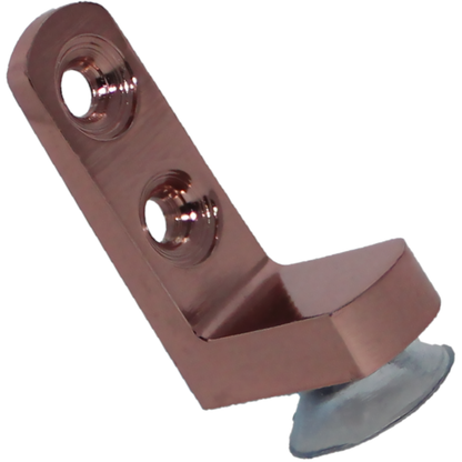RiseOm L-Shaped Clips/Shelf Support for Kitchen & Bookcase Shelf Cabinet Closet Made of Brass