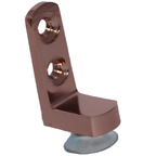 RiseOm L-Shaped Clips/Shelf Support for Kitchen & Bookcase Shelf Cabinet Closet Made of Brass-Glass Hardware-RiseOm Hardware-RiseOm Hardware