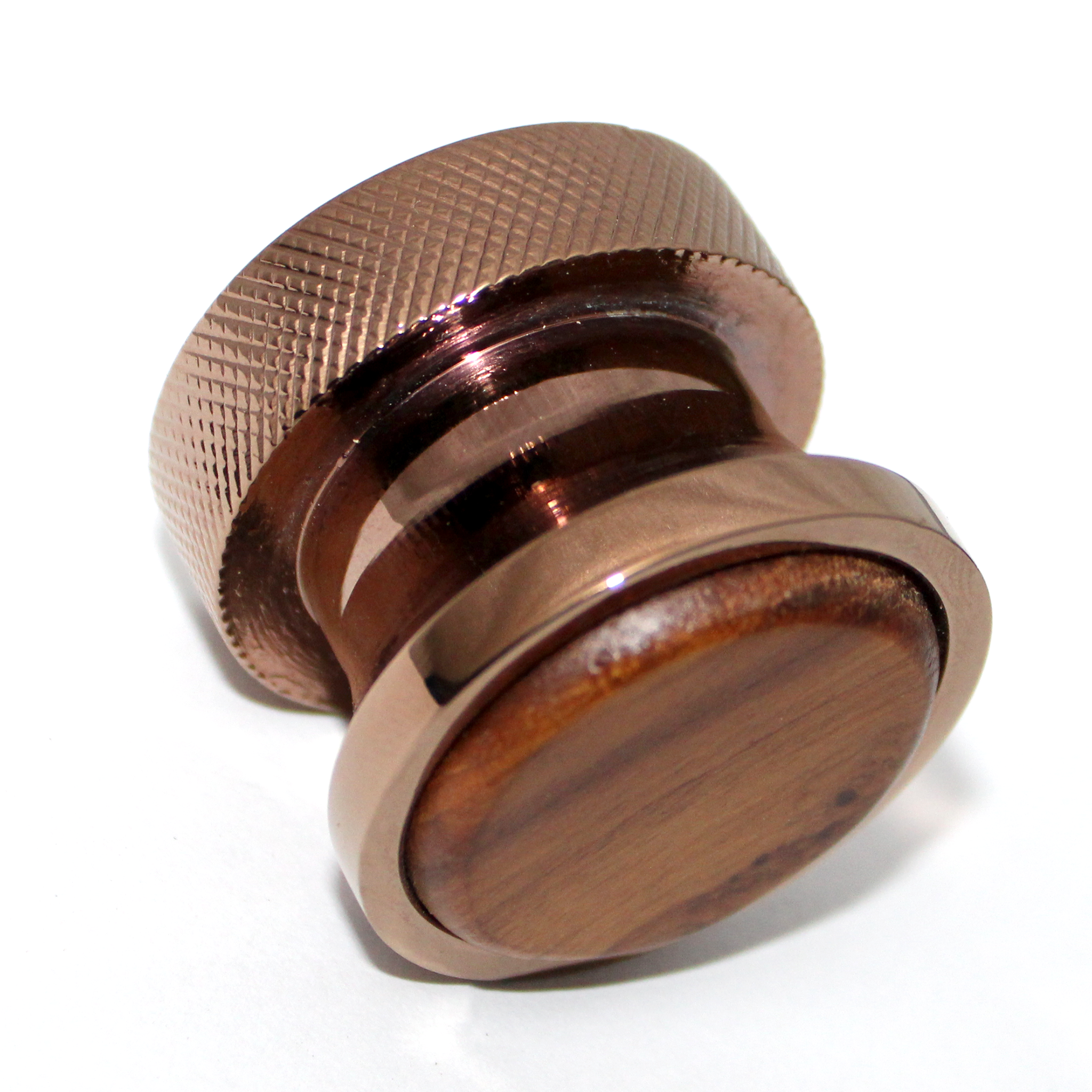 Riseom Premium Wood Inlay Cabinet Knobs & Pulls – Zinc Alloy Hardware in Matte Black, Rose Gold, and Antique Finishes – Multiple Geometric Shapes