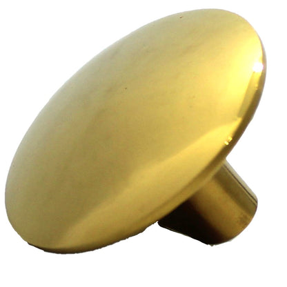 RISEOM Knob for Cabinet Drawers/Wardrobe/Kitchen Door Pull knob Made of Brass (40 mm Dia)